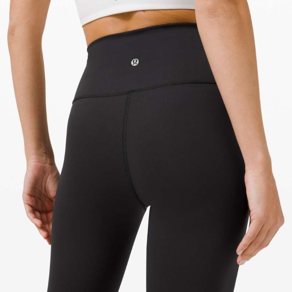 Lululemon Wunder Train High-Rise Crop 23" - Black - Size 2 - Picture 4 of 15